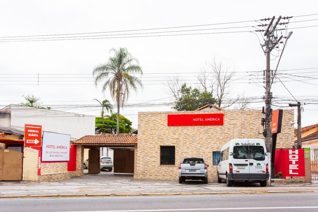 Fachada do América Hotel Jacareí
