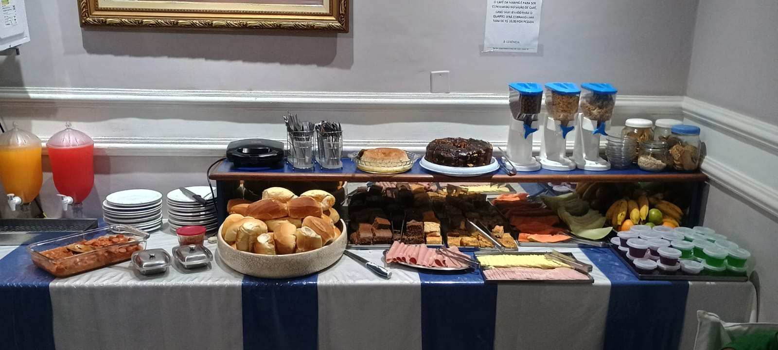 Café da manhã do América Hotel Jacareí — Foto 4