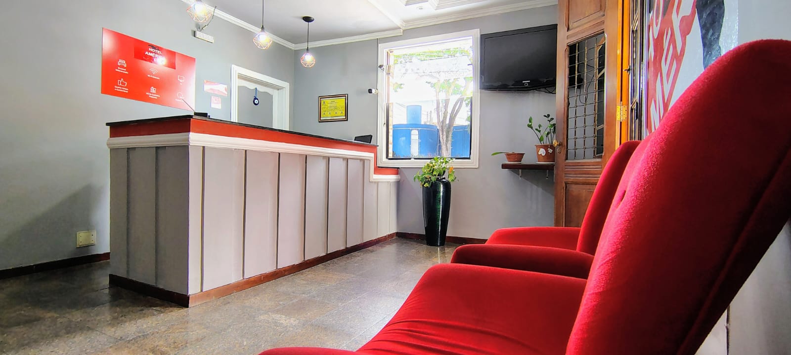 Recepção do América Hotel Jacareí — Foto 3